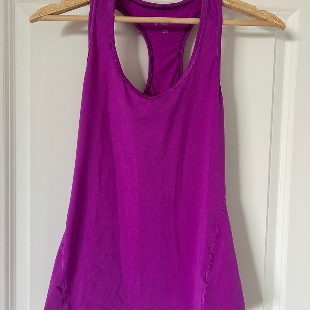 Athleta Magenta Racerback Tanktop
